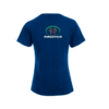 Damen T-shirt Navy rear