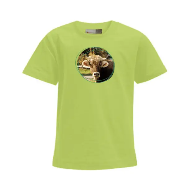 Kids T-Shirt grün front
