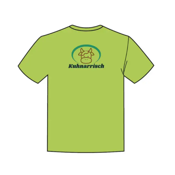Kids T-Shirt grün rear