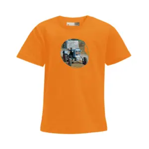 Kids T-Shirt orange front