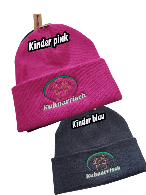 Kinder Strickmütze Kuhnarrisch